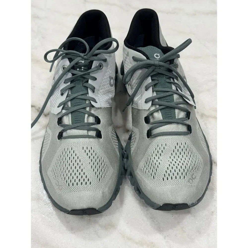 On Running Athletic Shoes - Light Gray and Dark Gray - Picture 3 of 11